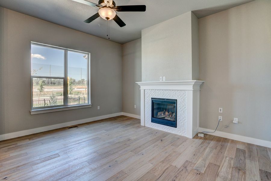 Representative unfurnished interior of a home built from the The Camden 2 by Landmark Homes in Highlands at Fox Hill, Longmont (Image 17).