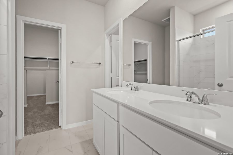 Furnished interior view inside a new home in The Parklands, Schertz (Image 12).