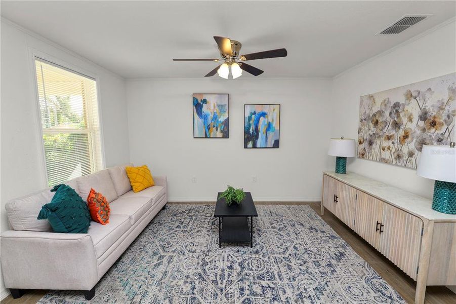 Furnished interior view inside a new home in , Lakeland (Image 11). Furnished interior view inside a new home in , Lakeland (Image 11).