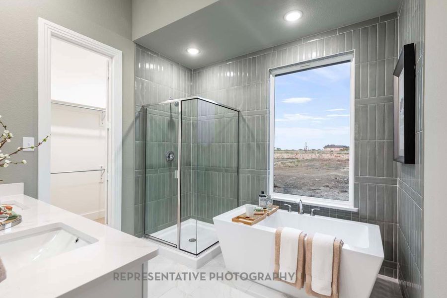 Furnished interior view inside a new home in Kresston: 40ft. lots, Montgomery (Image 46). Furnished interior view inside a new home in Kresston: 40ft. lots, Montgomery (Image 46).