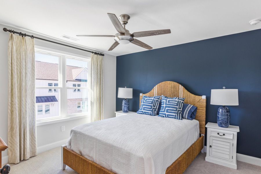 Representative furnished interior of a home built from the Montague by McKee Homes in Anchors Bend Townes, Wilmington (Image 31).