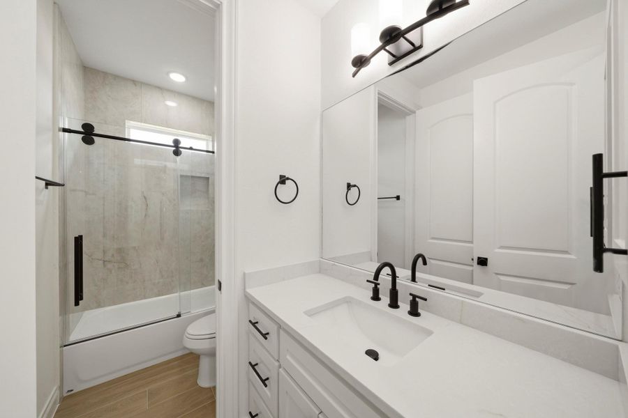 Private Bath and Sink Private Bath and Sink