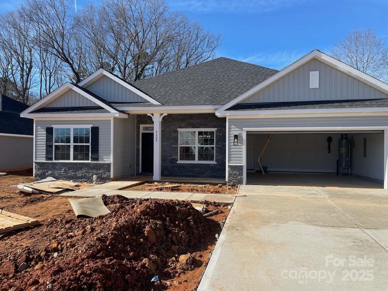 In-progress construction of a new home in Kerns Ridge, Salisbury, NC (Image 9).