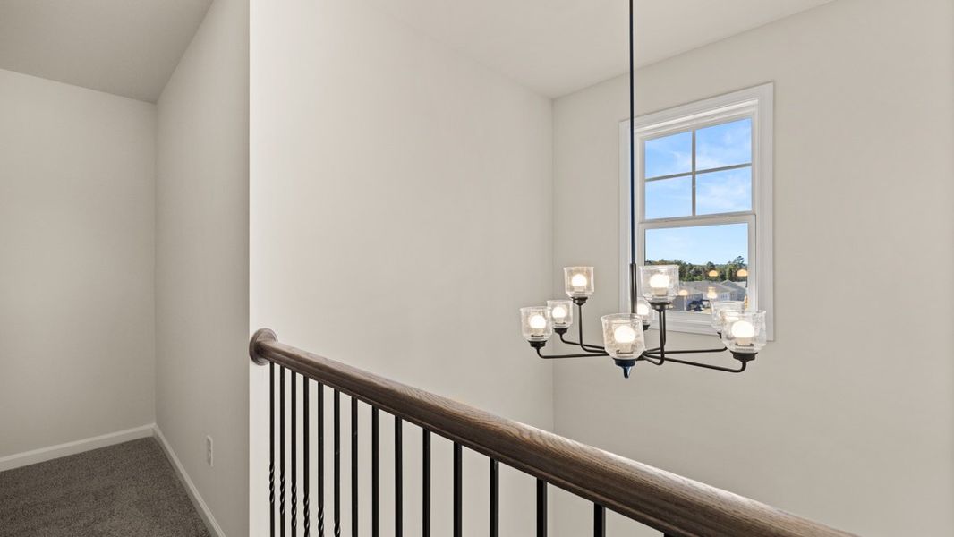 Representative interior finishes for a home built from the WINDSOR by D.R. Horton in Butner Estates, South Fulton (Image 38).