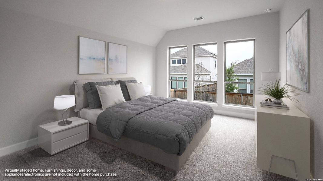 Furnished interior view inside a new home in Mayfair, New Braunfels (Image 6).