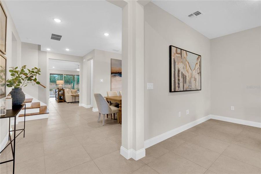 Furnished interior view inside a new home in , Winter Garden (Image 44). Furnished interior view inside a new home in , Winter Garden (Image 44).