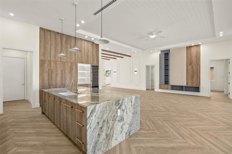 Furnished interior view inside a new home in , Cape Coral (Image 6). Furnished interior view inside a new home in , Cape Coral (Image 6).