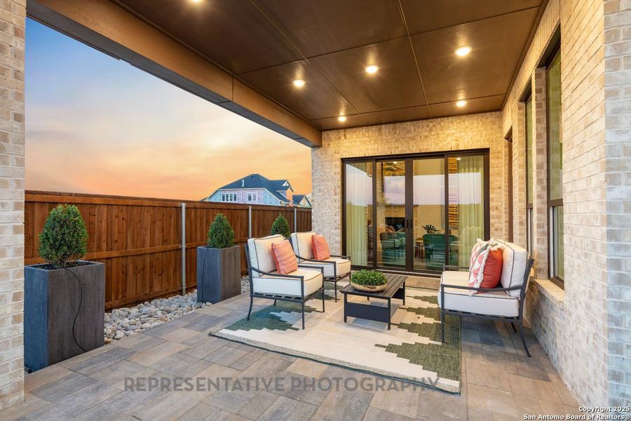 Furnished interior view inside a new home in The Ranches at Creekside, Boerne (Image 41). Furnished interior view inside a new home in The Ranches at Creekside, Boerne (Image 41).