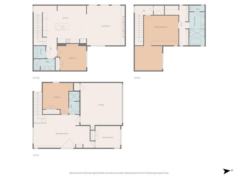2D floor plan layout of this home in , Dallas, TX (Image 5).