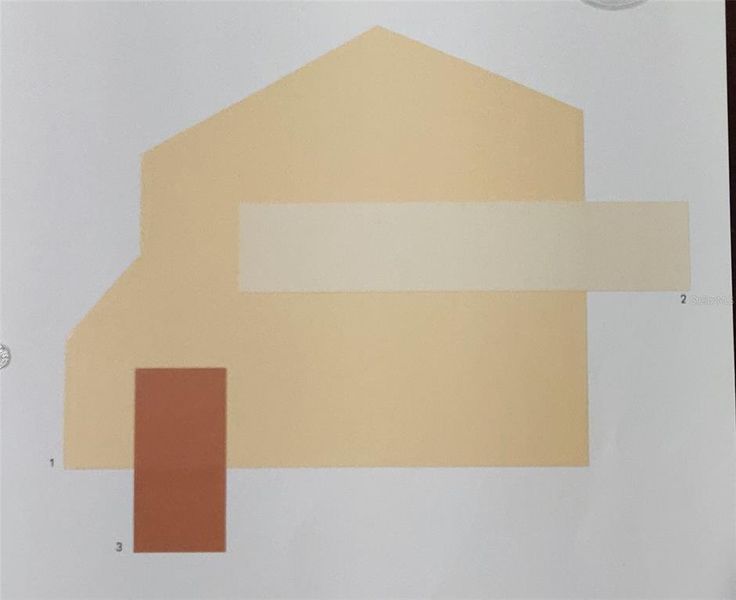 Sample of building materials used in homes in Sunset Landing, Spring Hill (Image 3).