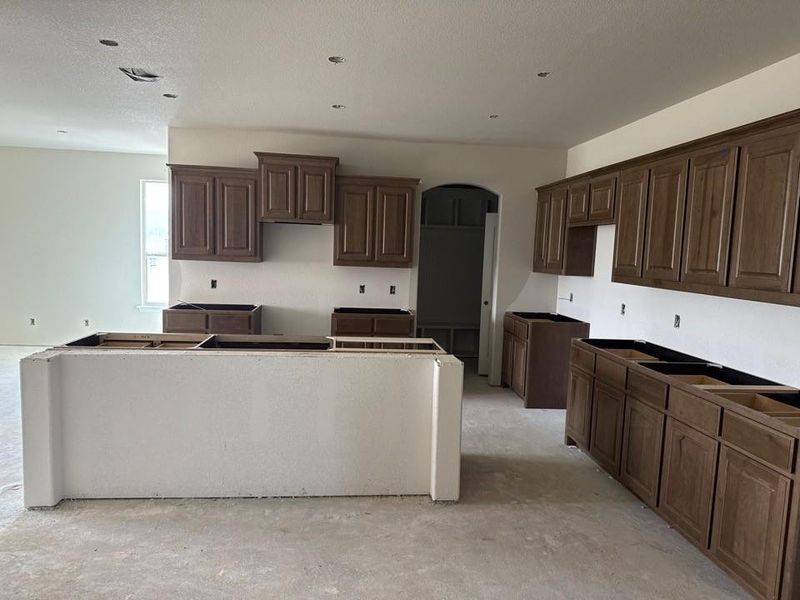 In-progress construction of a new home in Covenant Park, Springtown, TX (Image 4).