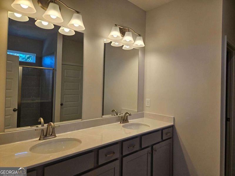 Furnished interior view inside a new home in Maddox Station, Eatonton (Image 10).
