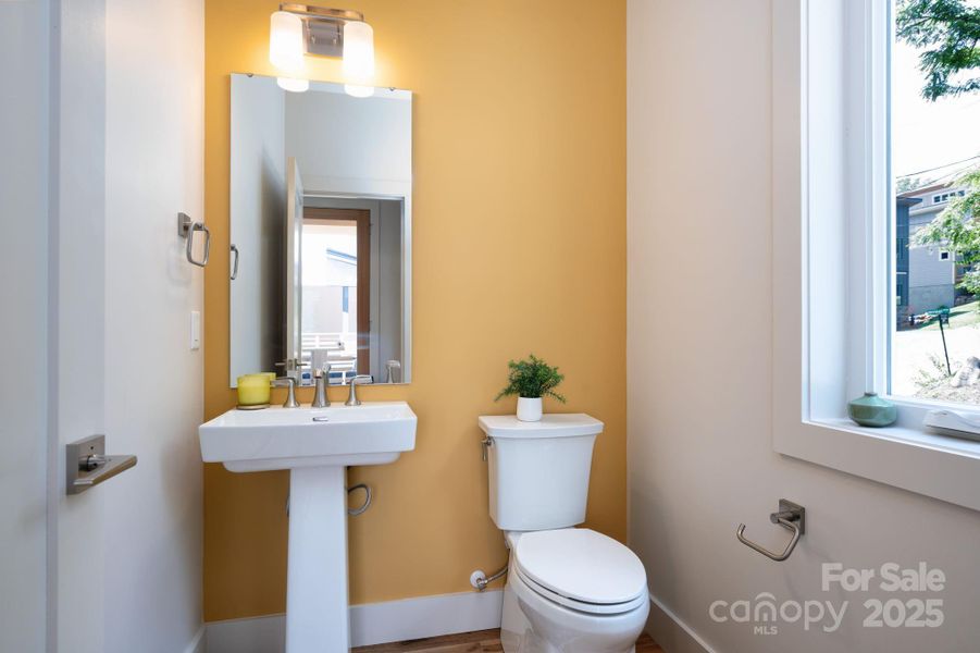 Powder Room On Main Level Powder Room On Main Level