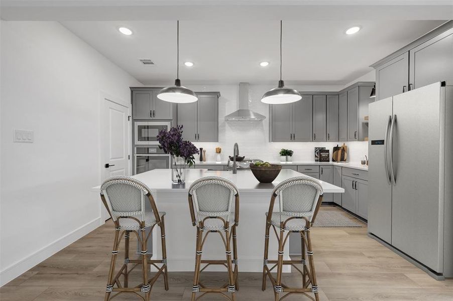 Furnished interior view inside a new home in Heritage Ranch, Sherman (Image 18).