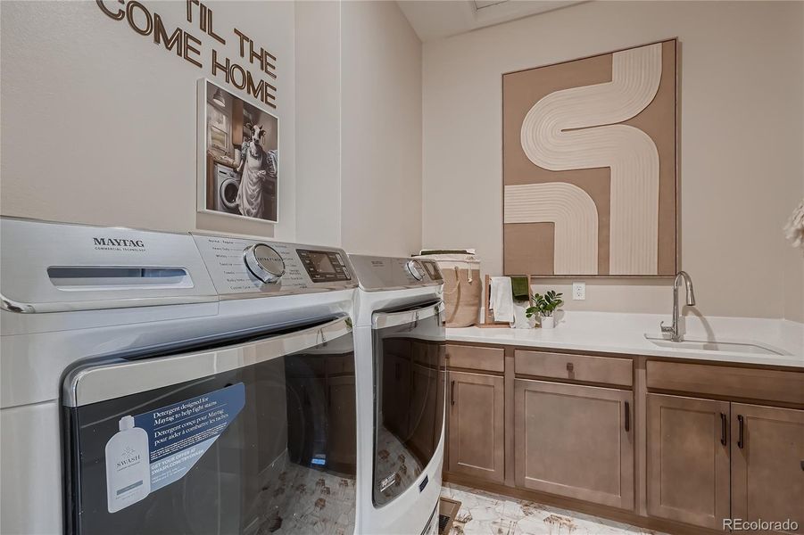 Furnished interior view inside a new home in , Westminster (Image 42).
