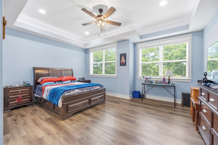 Generously sized secondary suite.