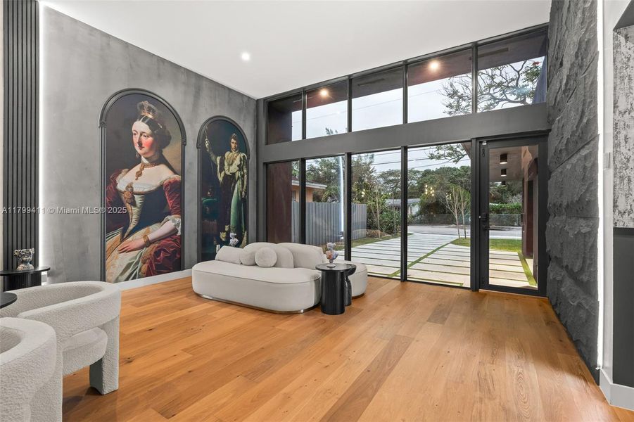 Furnished interior view inside a new home in , Miami (Image 7).