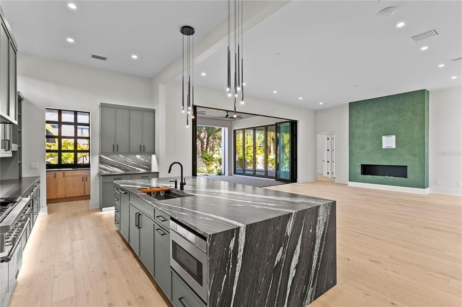 Furnished interior view inside a new home in , Tampa (Image 10).