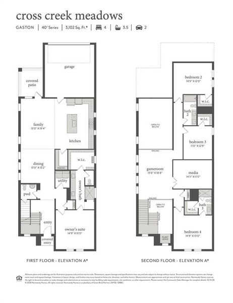 With an open and flowing main level designed for entertaining paired with spacious bedrooms and private baths, our Gaston plan is the dream home you have been searching for!