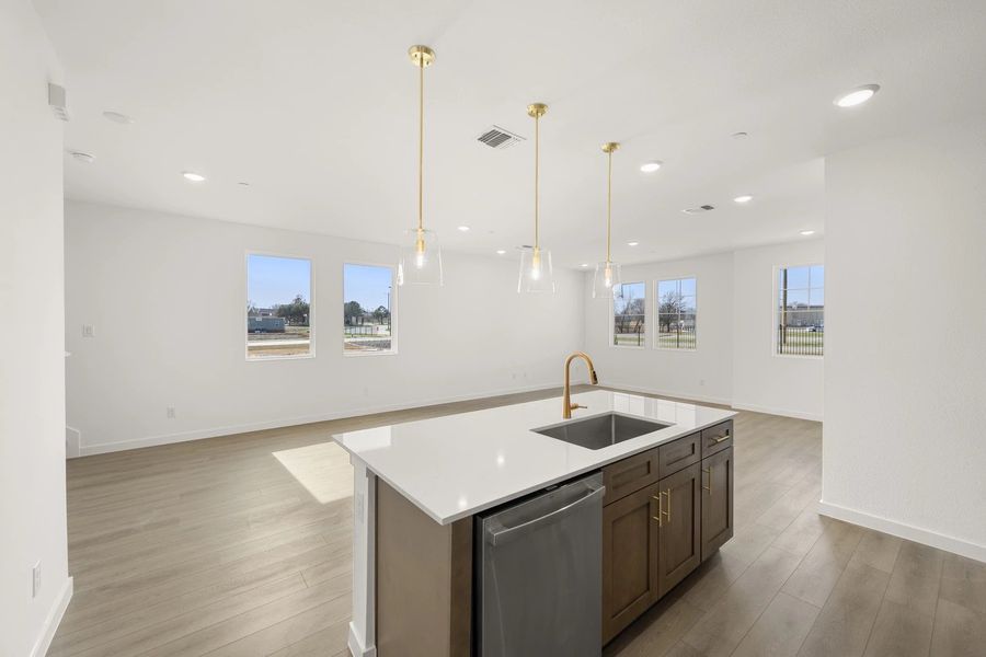 Open Kitchen-Living-Dining Room Open Kitchen-Living-Dining Room