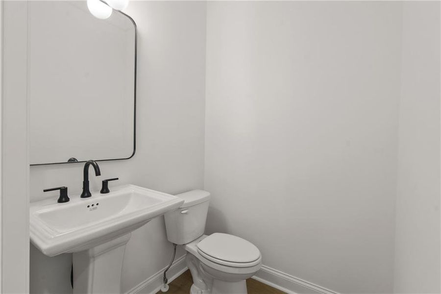 Furnished interior view inside a new home in Waterside Townhomes, Peachtree Corners (Image 2). Furnished interior view inside a new home in Waterside Townhomes, Peachtree Corners (Image 2).