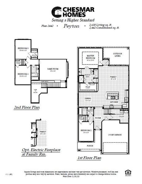 View of home floor plan