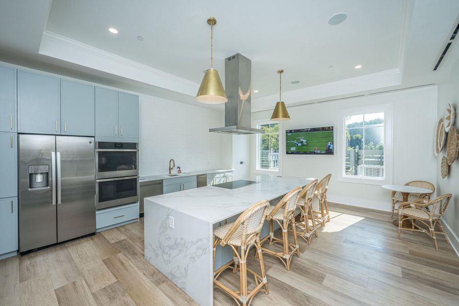Furnished interior view inside a new home in , Summerville (Image 18).