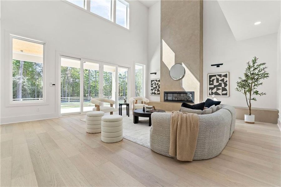 Furnished interior view inside a new home in , Lawrenceville (Image 28).