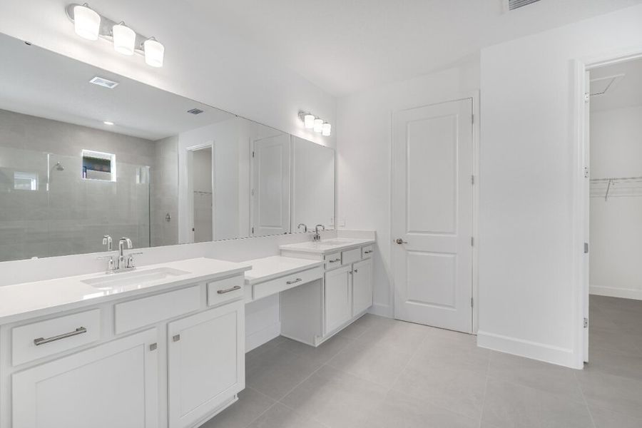 Representative furnished interior of a home built from the Saint Clair by Taylor Morrison in Harvest at Ovation, Winter Garden (Image 12).