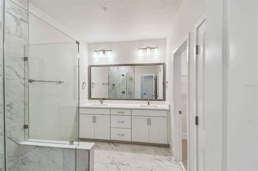 Furnished interior view inside a new home in Towns at Union, St. Petersburg (Image 4).