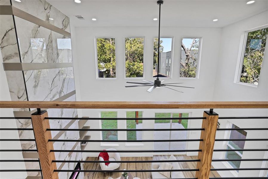 Furnished interior view inside a new home in , Dallas (Image 8).