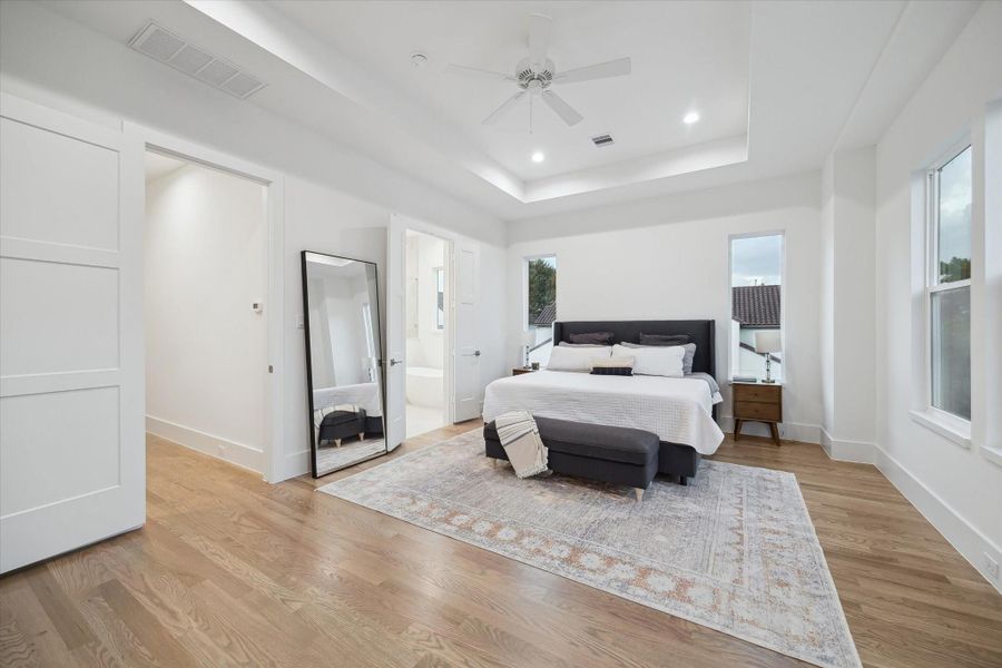 Furnished interior view inside a new home in , Houston (Image 7). Furnished interior view inside a new home in , Houston (Image 7).