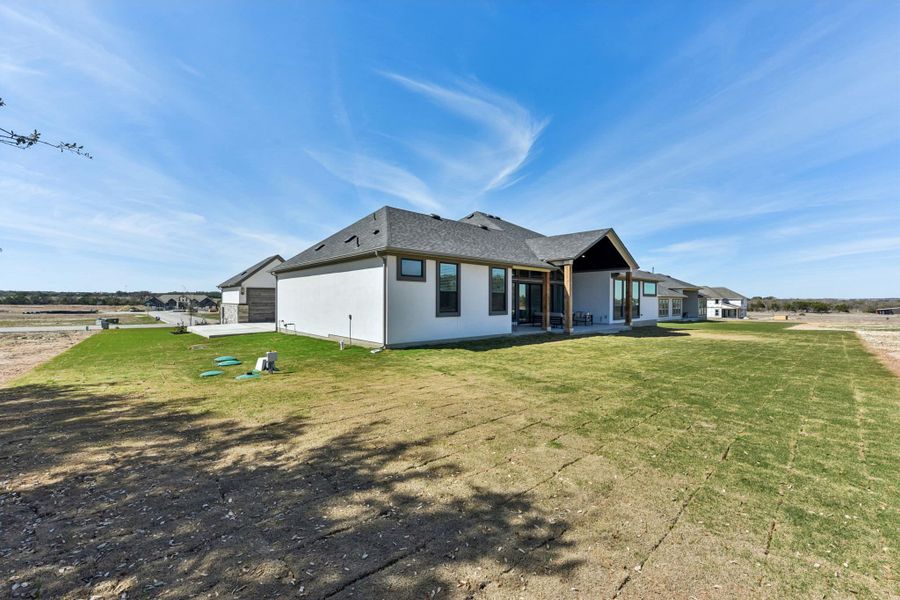 Exterior details and patio area of a home in Feathergrass, Florence (Image 36).