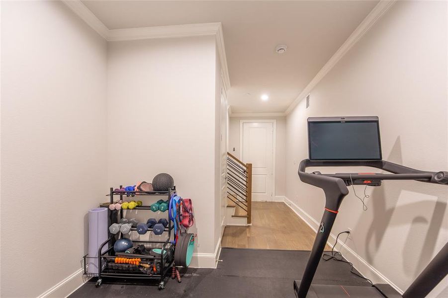 Furnished interior view inside a new home in , Addison (Image 31).