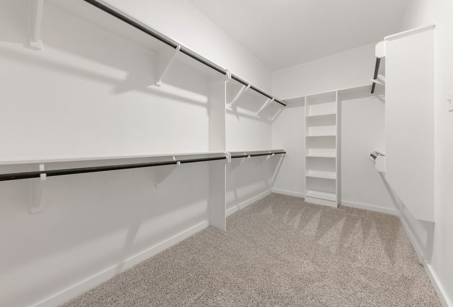 Representative furnished interior of a home built from the The Sage by Avonley Homes in Austin's Colony, Bryan (Image 6).