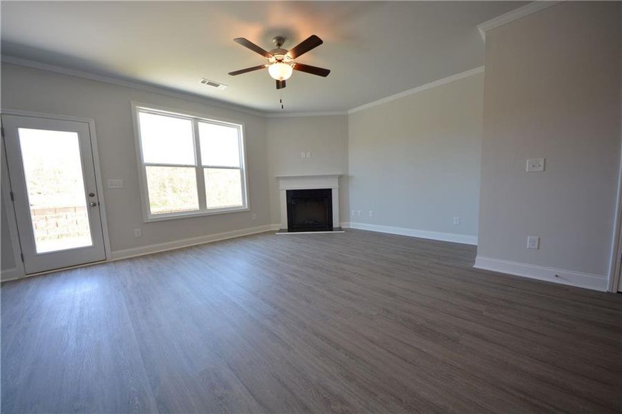 Spacious, unfurnished interior of a new home in Somerset at Riverbrook, Gainesville (Image 30). Spacious, unfurnished interior of a new home in Somerset at Riverbrook, Gainesville (Image 30).