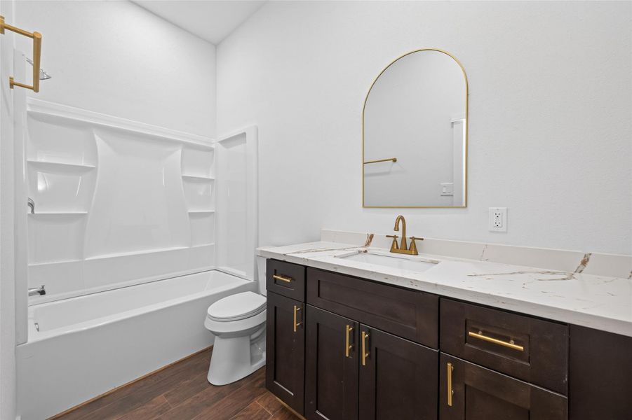 Furnished interior view inside a new home in , Cleveland (Image 7).