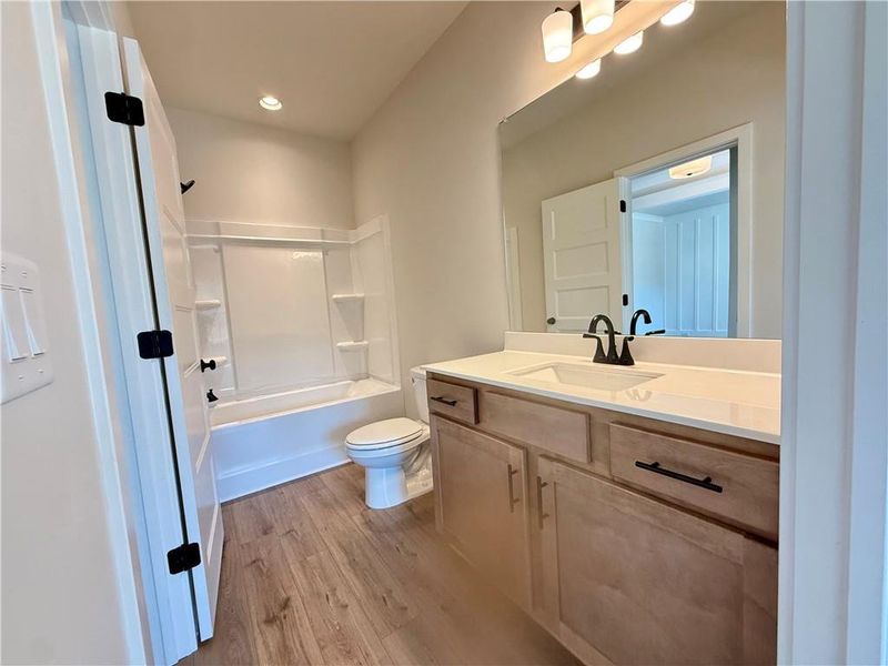 Furnished interior view inside a new home in Ponderosa Farms Reserve, Gainesville (Image 15).