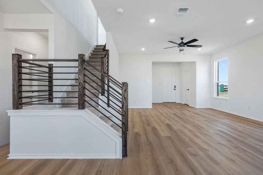 Spacious, unfurnished interior of a new home in Salerno - Heritage Collection, Round Rock (Image 26).