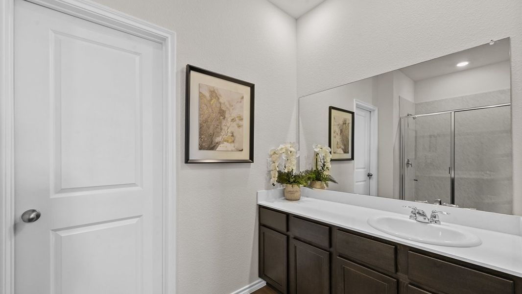 Furnished interior view inside a new home in Waverly Estates, Josephine (Image 5).