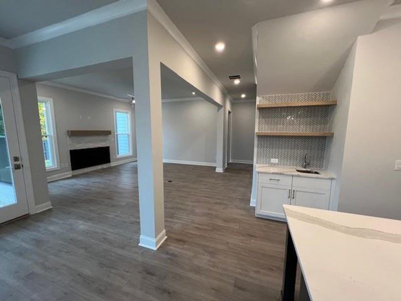 Spacious, unfurnished interior of a new home in Promenade at Sawnee Village, Cumming (Image 22). Spacious, unfurnished interior of a new home in Promenade at Sawnee Village, Cumming (Image 22).
