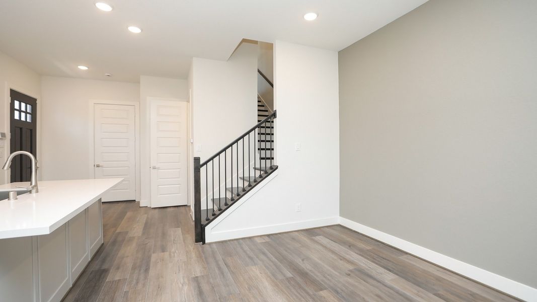 Furnished interior view inside a new home in Independence Heights, Houston (Image 14).