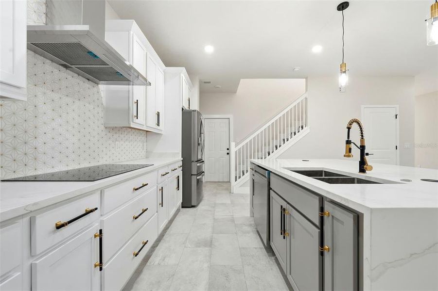 Furnished interior view inside a new home in , Orlando (Image 7). Furnished interior view inside a new home in , Orlando (Image 7).