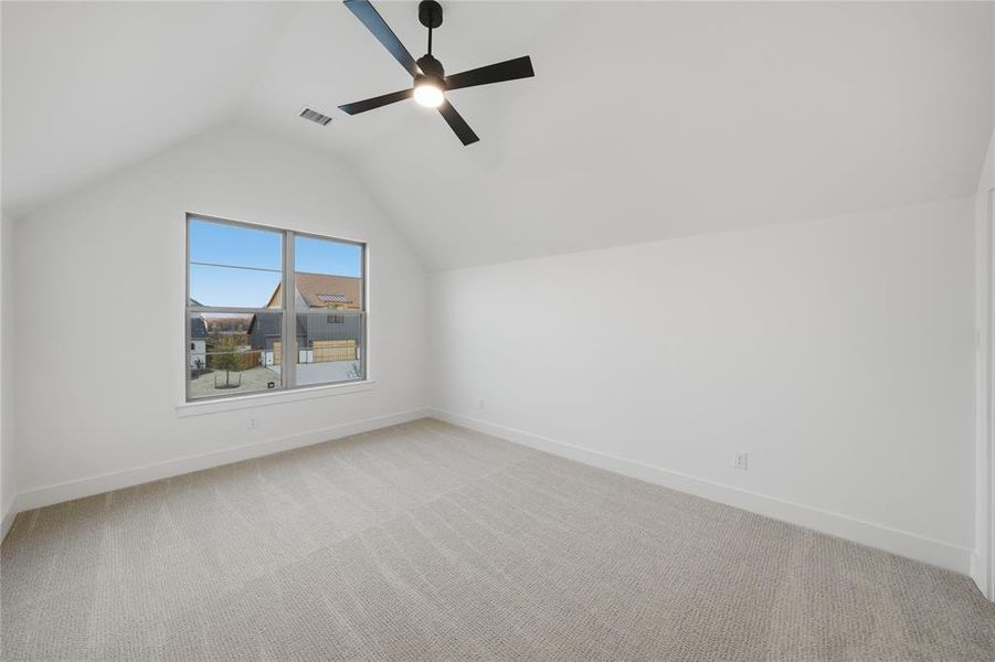 Spacious, unfurnished interior of a new home in Light Farms Graham/Reagan, Celina (Image 34).