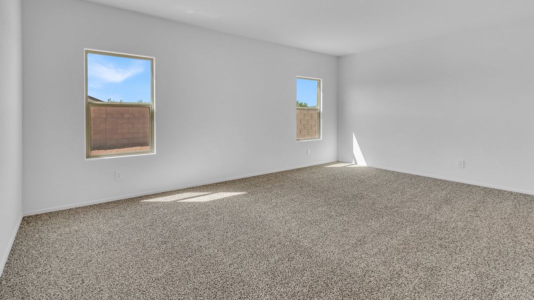 Representative unfurnished interior of a home built from the Pearl by D.R. Horton in Saguaro Bloom, Marana (Image 33).