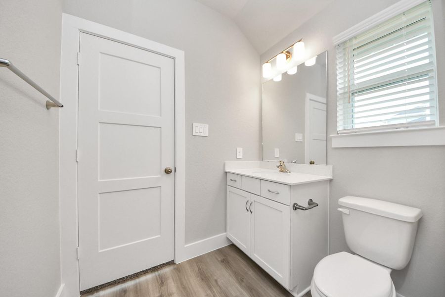 Furnished interior view inside a new home in Laurel Landing: Founders Collection, Alvin (Image 6).