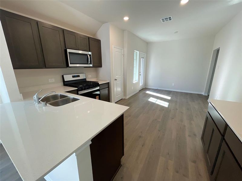 Furnished interior view inside a new home in Elevon, Lavon (Image 9). Furnished interior view inside a new home in Elevon, Lavon (Image 9).