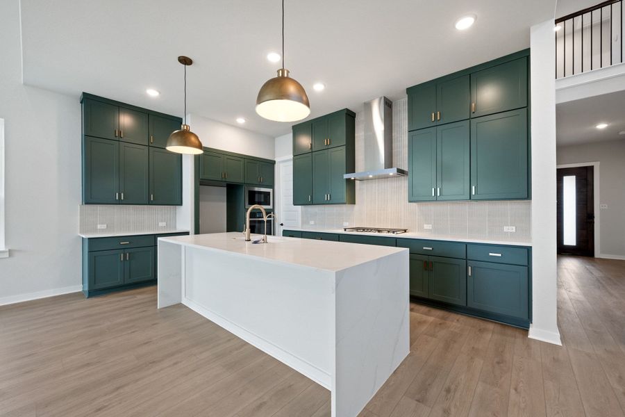 Furnished interior view inside a new home in Park Central, Georgetown (Image 13).
