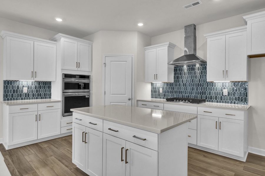 Furnished interior view inside a new home in Grand Park, Leland (Image 7).