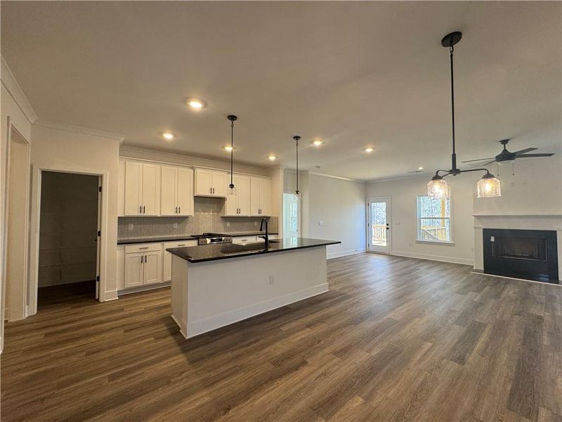 Furnished interior view inside a new home in Tuscany Hills, Douglasville (Image 7).